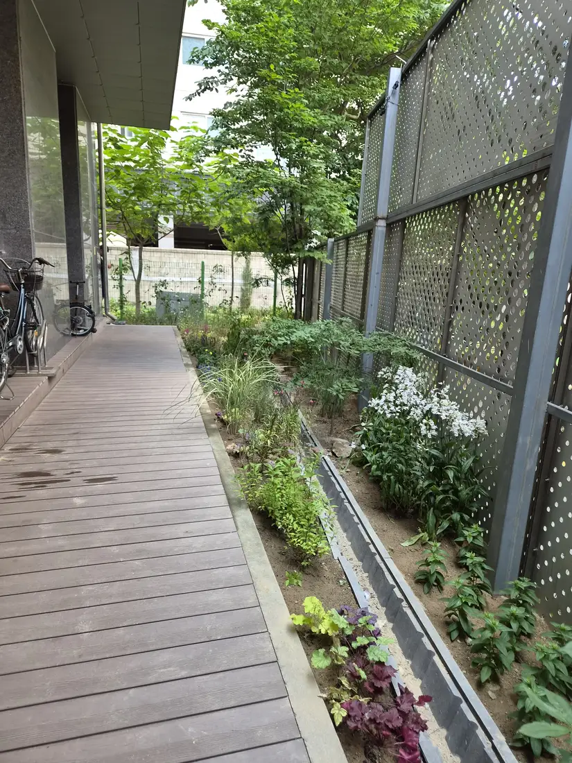 용인 펜스설치 시공 사진
